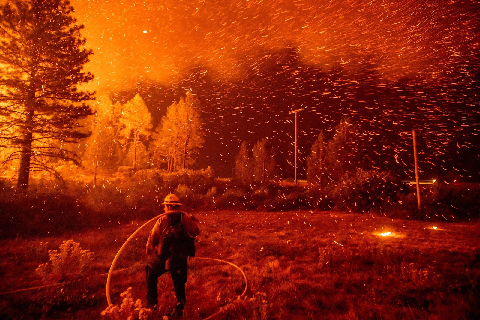 The Fastest and Most Complex Wildfire Spread Pathway: Firebrand Spotting