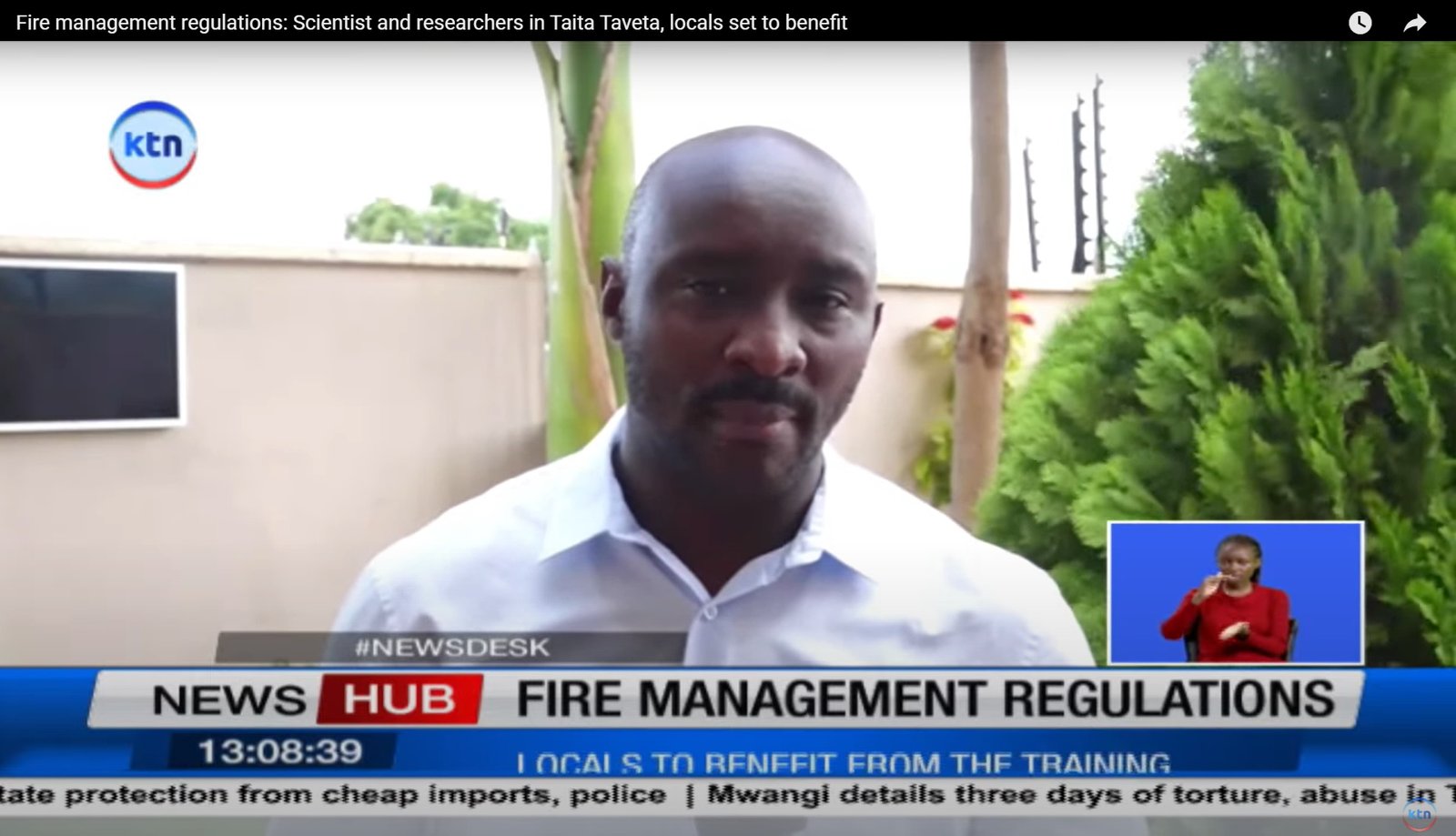 In the Media – fire management in Kenya’s Tsavo region (May 2025)