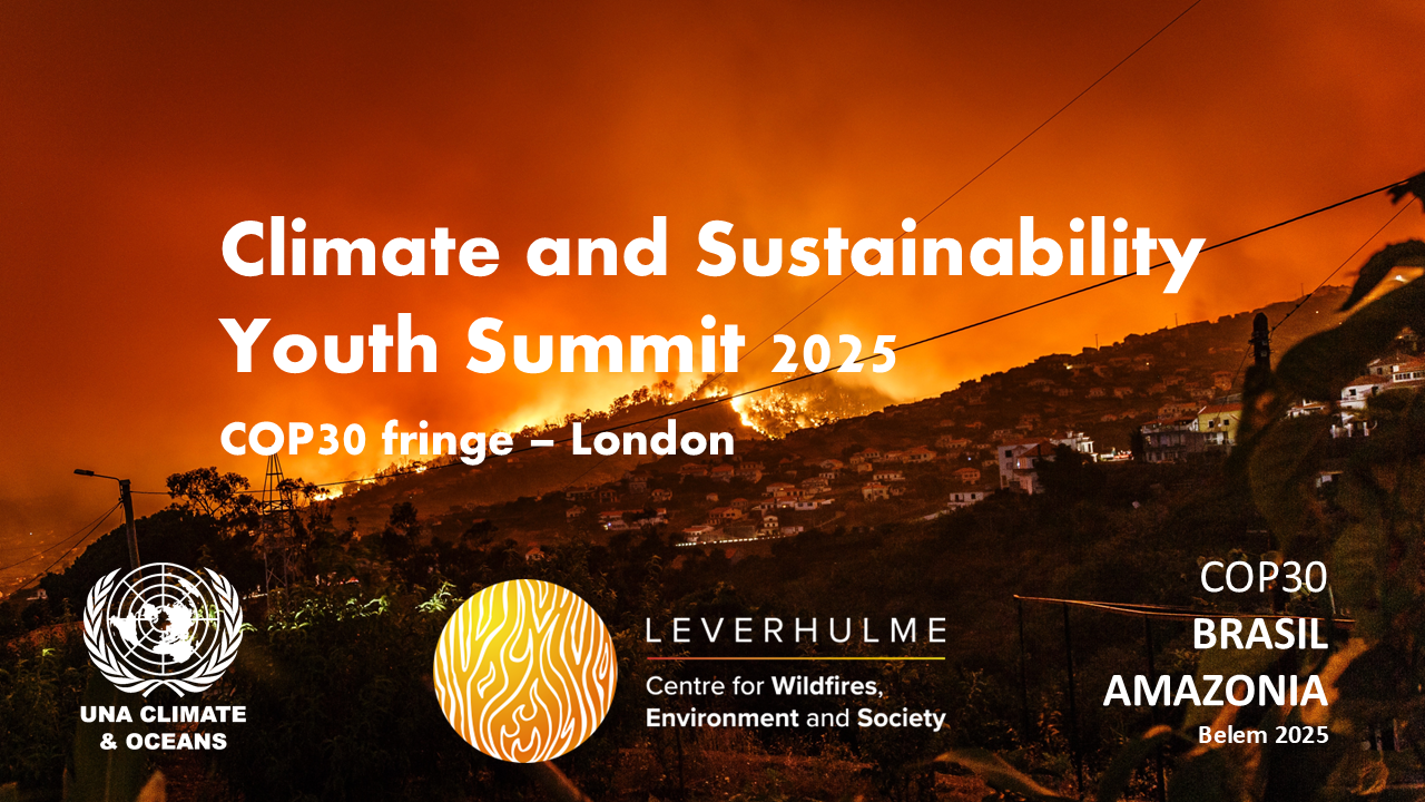 United Nations Association Climate and Sustainability Youth Summit (22 Nov 2025)